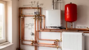 schemat instalacji co i cwu w domu jednorodzinnym