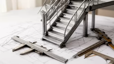 Kalkulator schodów stalowych