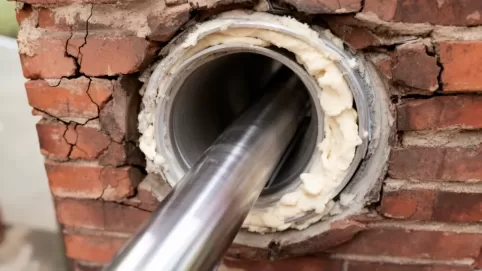 Montaż wkładu kominowego w starym kominie cena