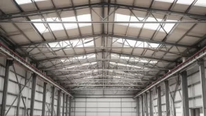 Rozstaw kratownic stalowych