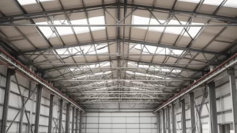 Rozstaw kratownic stalowych